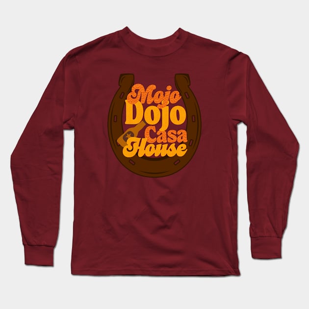 Ken’s Mojo Dojo Casa House with Flair Long Sleeve T-Shirt by Midnight Pixels